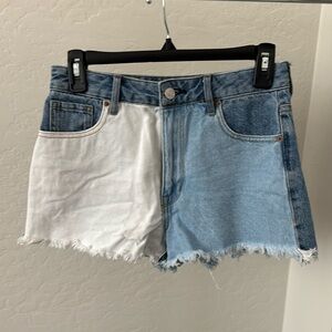 PacSun high rise festival Jean shorts